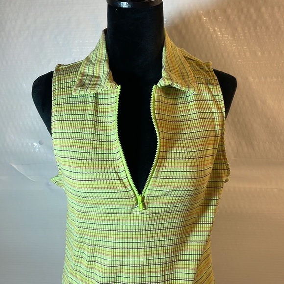 WILD Fable Women’s Multicolor Striped Sleeveless Shirt Dress - Picture 2 of 8